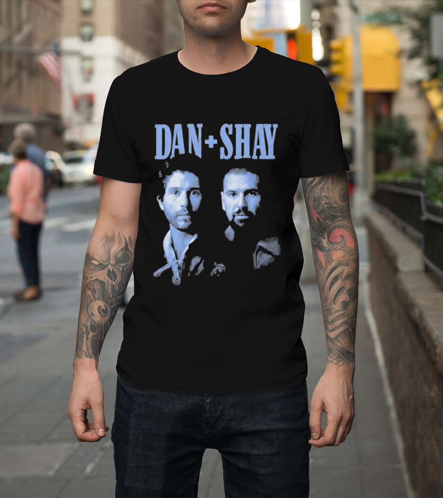 Dan + Shay Tour Collage Faces T-Shirt