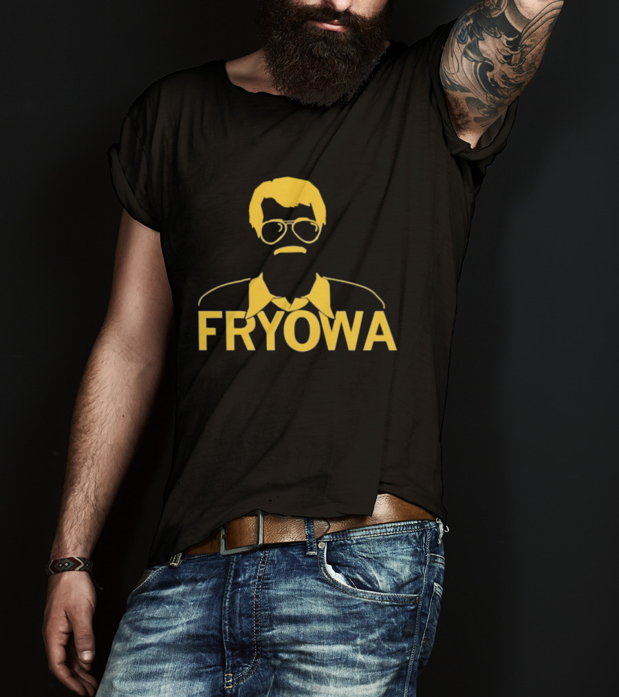 Fryowa Breaking Bad Walter White Minimalist Silhouette Image T-Shirt