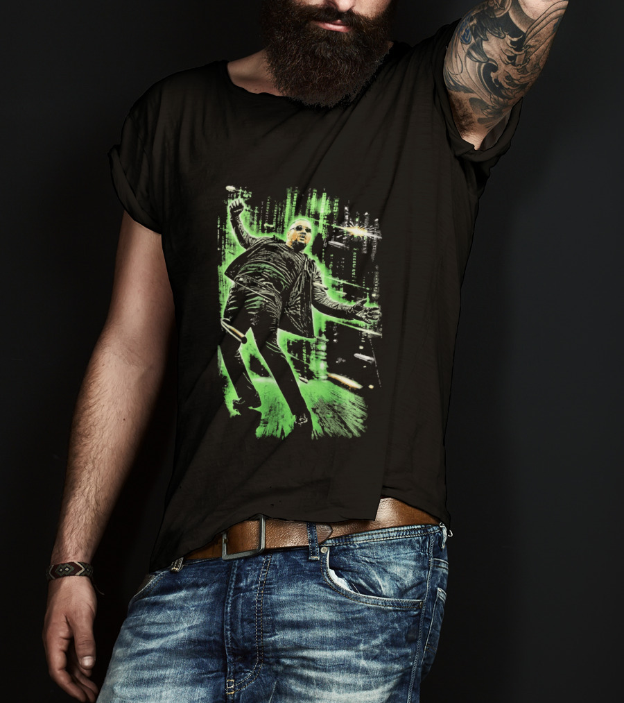 Solo Sikoa Dodging Pew Pew Pew Warning Shots T-Shirt