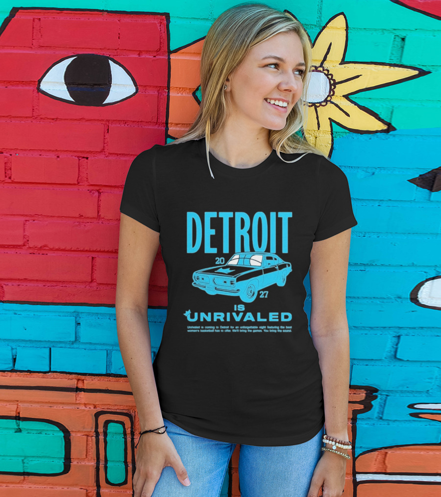 Detroit 2027 Is Unrivaled Season 3 Car Tour T-Shirt