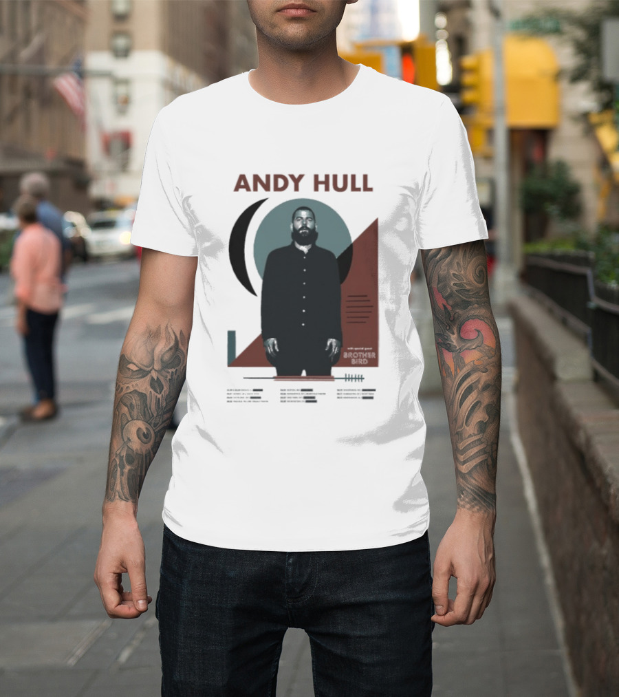 Andy Hull Brother Bird 2026 Tour Manchester Orchestra Solo T-Shirt