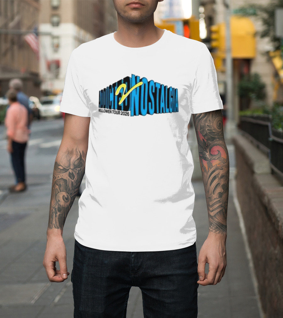 Killowen Store Addicted 2 Nostalgia Tour 2026 T-Shirt