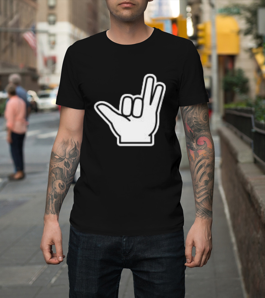 8Ro8 Shop Hammajang Shaka Hand Gesture T-Shirt