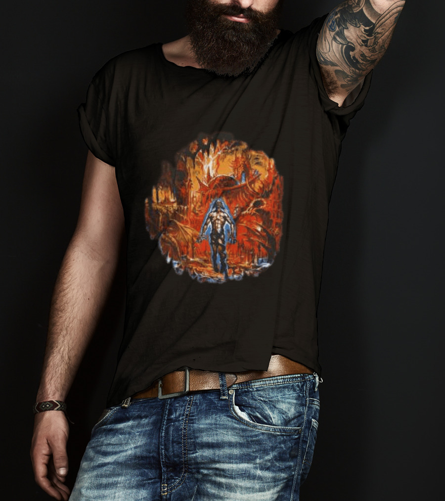 200 Stab Wounds Lowest Form Gothic Demon Cave Fantasy T-Shirt
