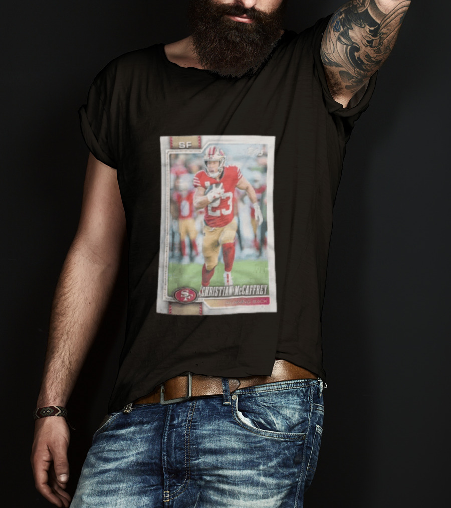 2026 Topps Christian McCaffrey SF 49ers Running Back Card T-Shirt