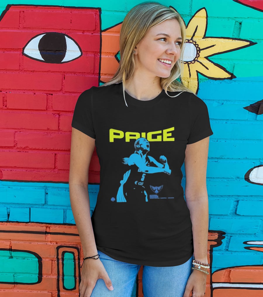 Dallas Wings Paige Basketball Number 5 Sports T-Shirt
