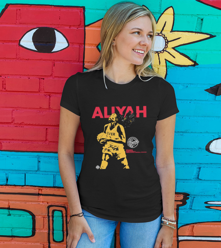Indiana Fever Aliyah Basketball Player T-Shirt