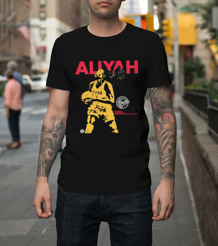 Indiana Fever Aliyah Basketball Player T-Shirt