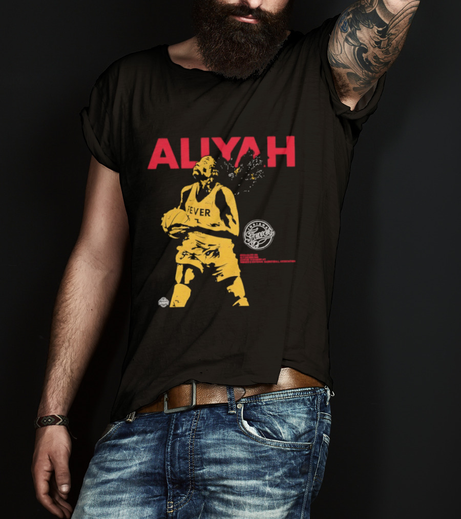 Indiana Fever Aliyah Basketball Player T-Shirt