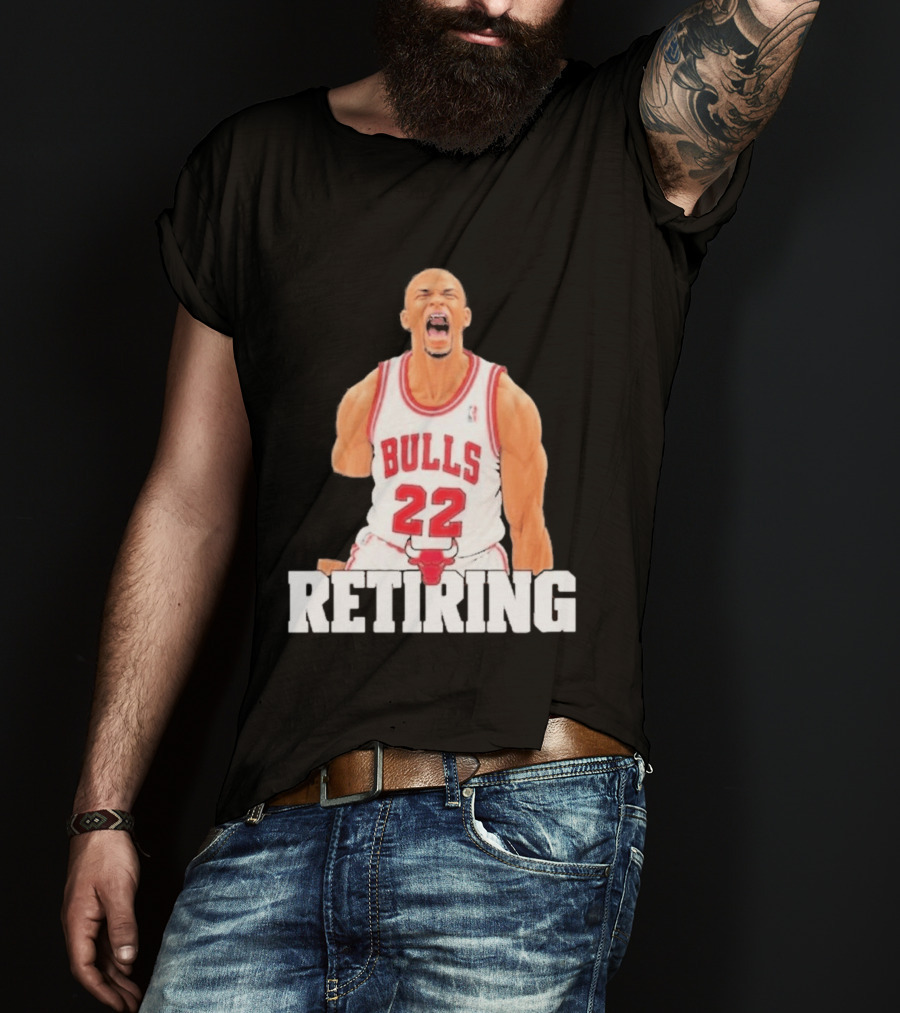 Taj Gibson 22 Bulls Retiring Iconic Moment T-Shirt