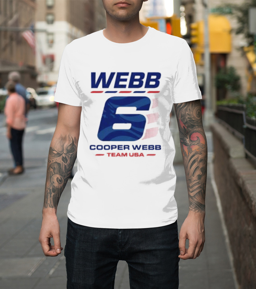 Cooper Webb Team USA MXoN 6 Coop Edition T-Shirt