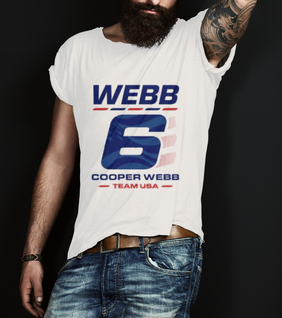 Cooper Webb Team USA MXoN 6 Coop Edition T-Shirt