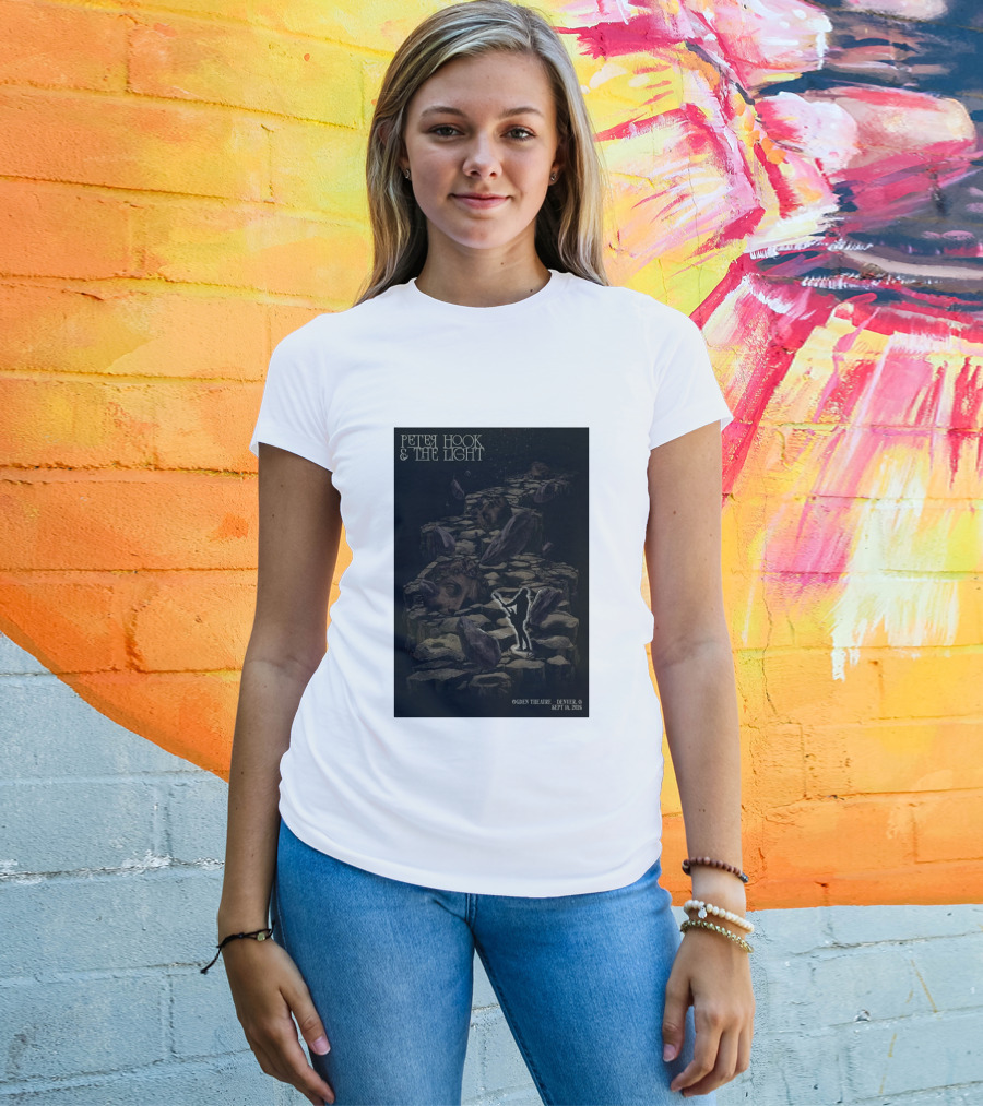 Peter Hook And The Light Ogden Theatre Denver CO September 14 2026 Concert T-Shirt