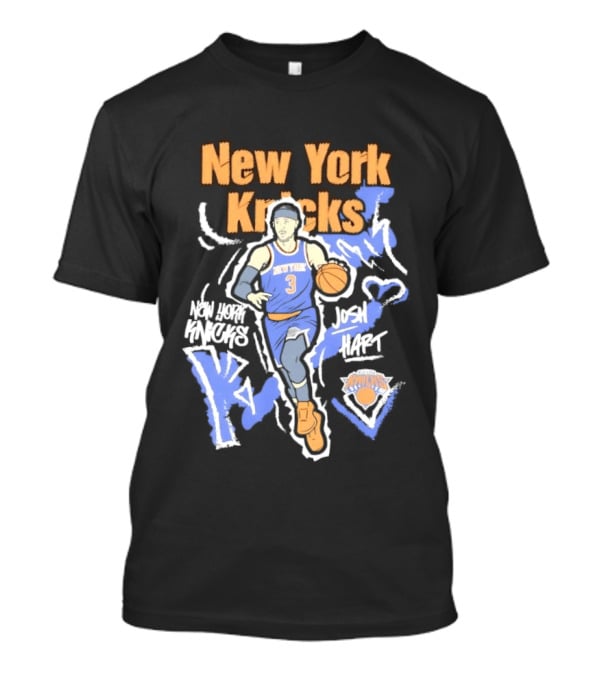 New York Knicks Josh Hart Chalked Up Basketball Player T-Shirt