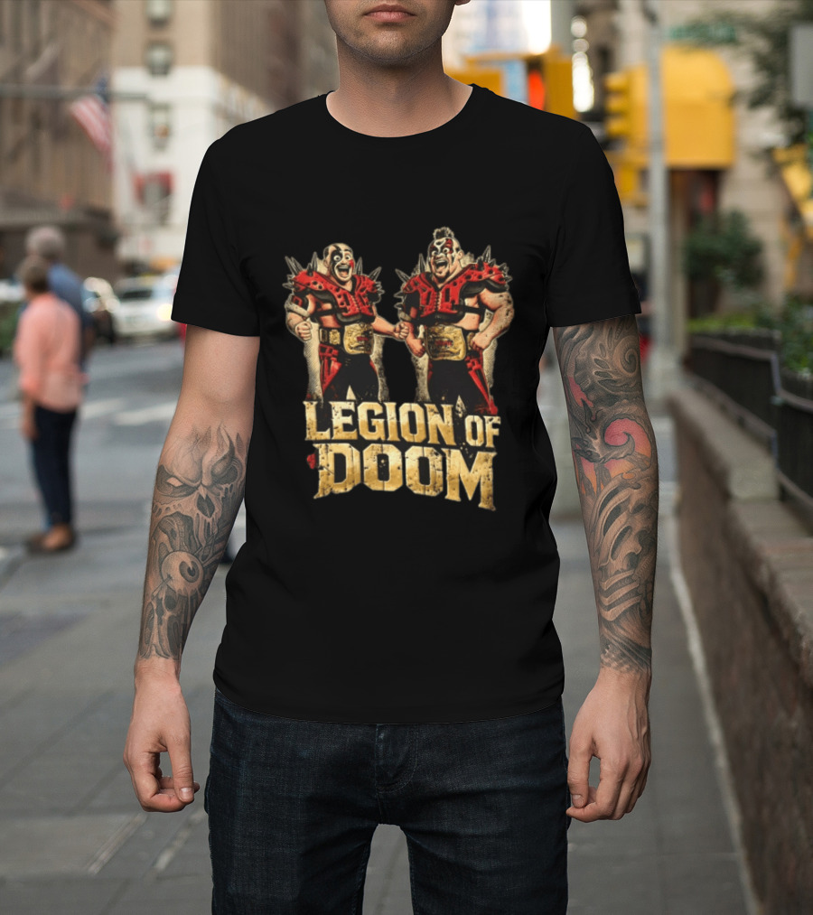 Legion Of Doom Road Warriors Wrestling Legends T-Shirt
