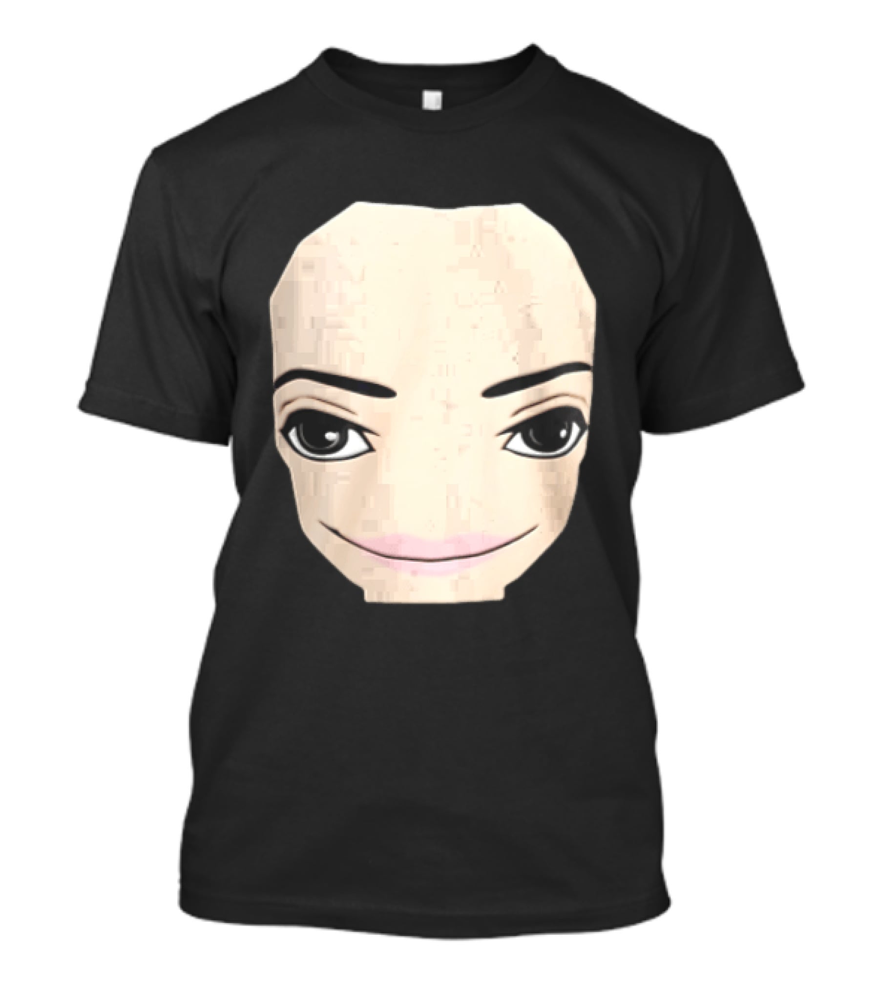 Roblox Avatar Smirking Face Female T-Shirt