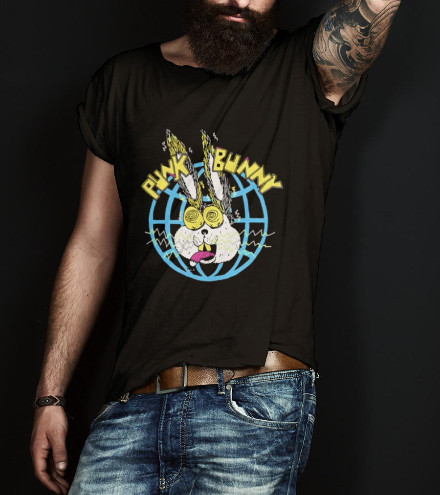 Green Day Punk Bunny World T-Shirt
