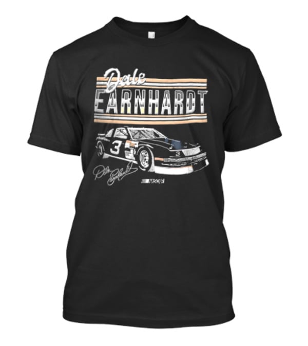 Dale Earnhardt Number 3 NASCAR Stock Car Classic Distressed T-Shirt