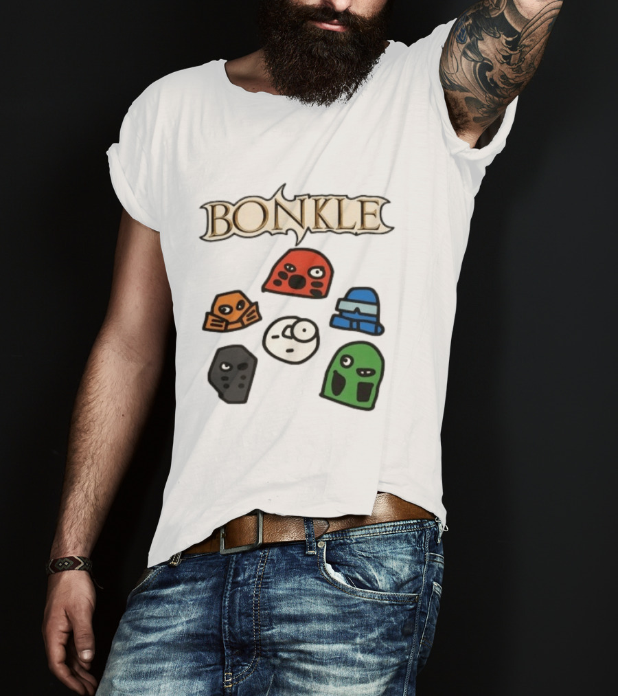 Bonkle Bionicle Toa Mata Masks Collection T-Shirt