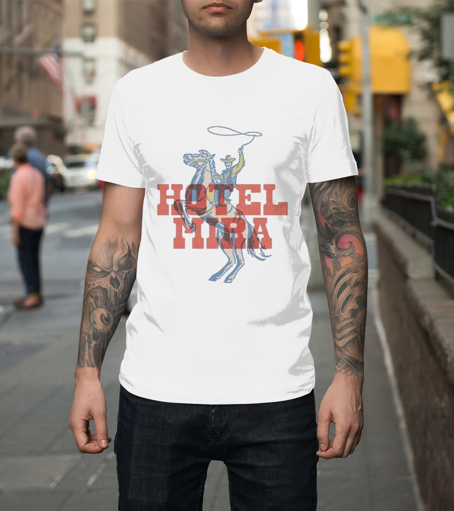 Hotel Mira Cowboy Rider T-Shirt