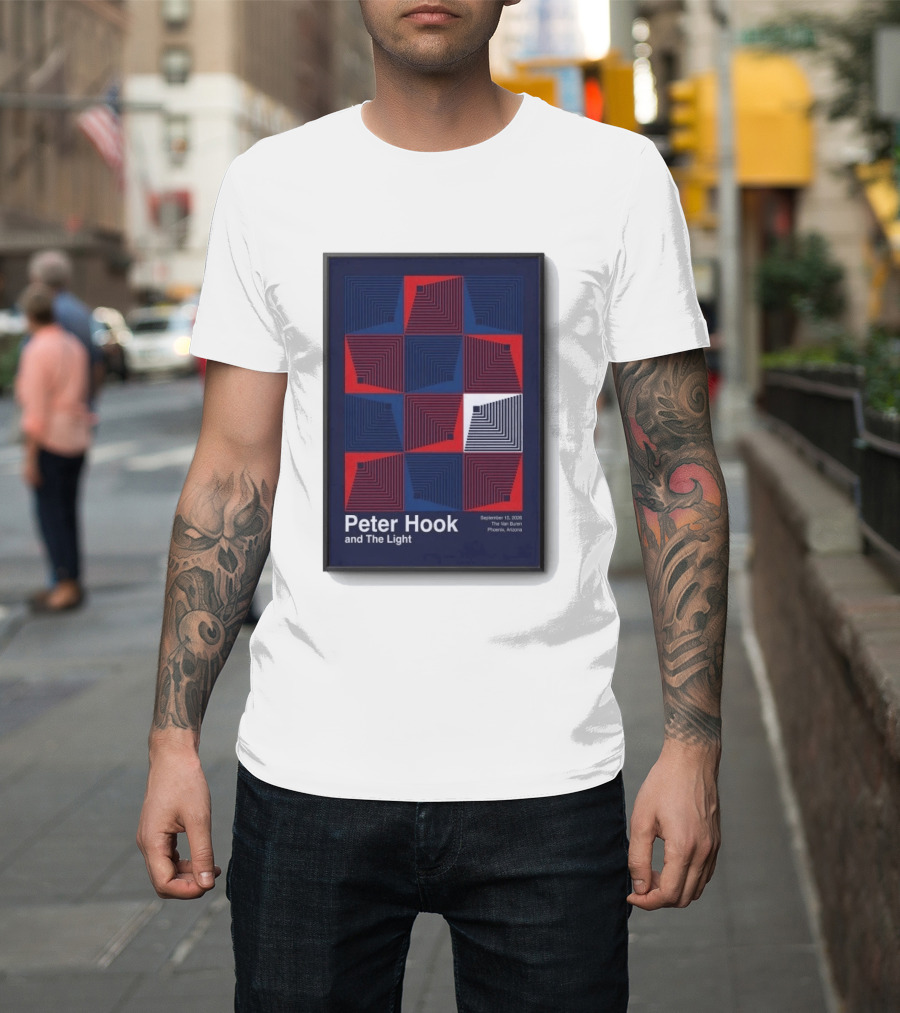 Peter Hook And The Light September 15 2026 The Van Buren Phoenix Arizona T-Shirt