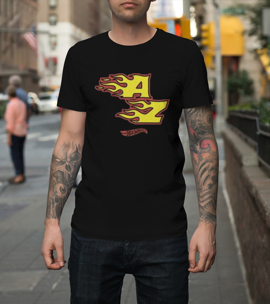 Hot Wheels AZ Flame Arizona Beverages Collaboration T-Shirt