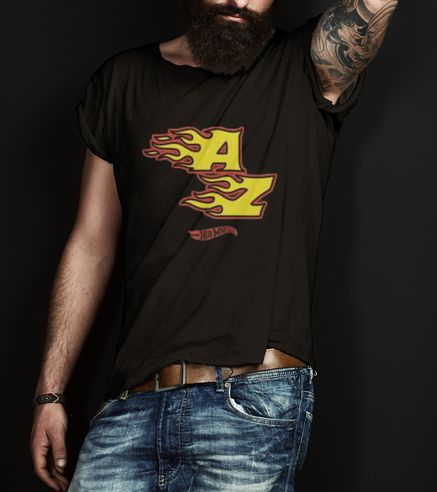 Hot Wheels AZ Flame Arizona Beverages Collaboration T-Shirt