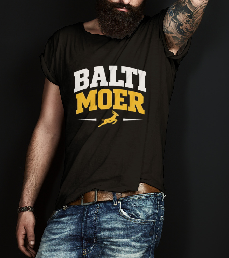 Balti Moer Springboks Rugby Team Fan T-Shirt