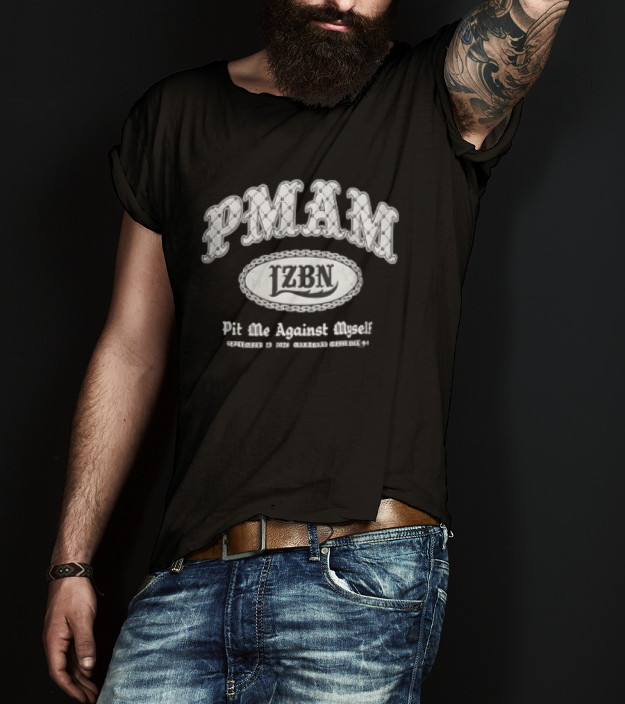 PMAM LZBN Pit Me Against Myself September 23 2026 Makuhari Messe Hall 4 5 Chain Oval Frame Monogram T-Shirt