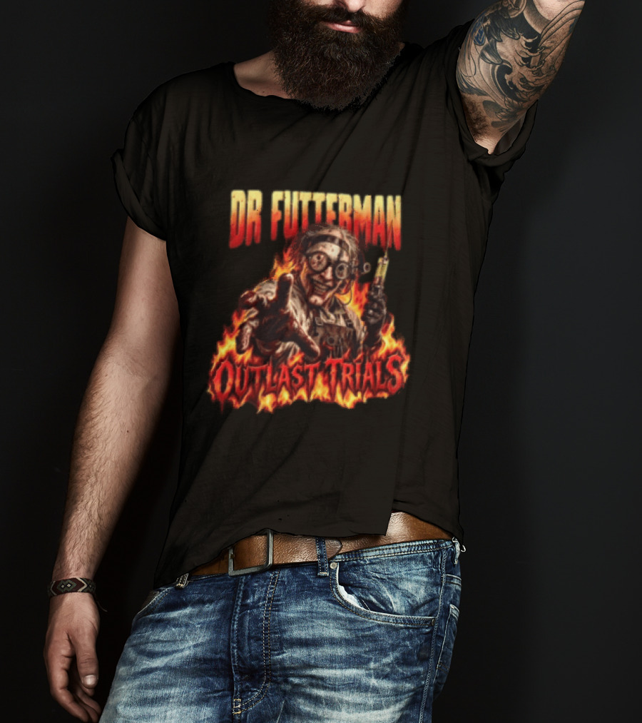 Dr Futterman Outlast Trials Horror Game T-Shirt