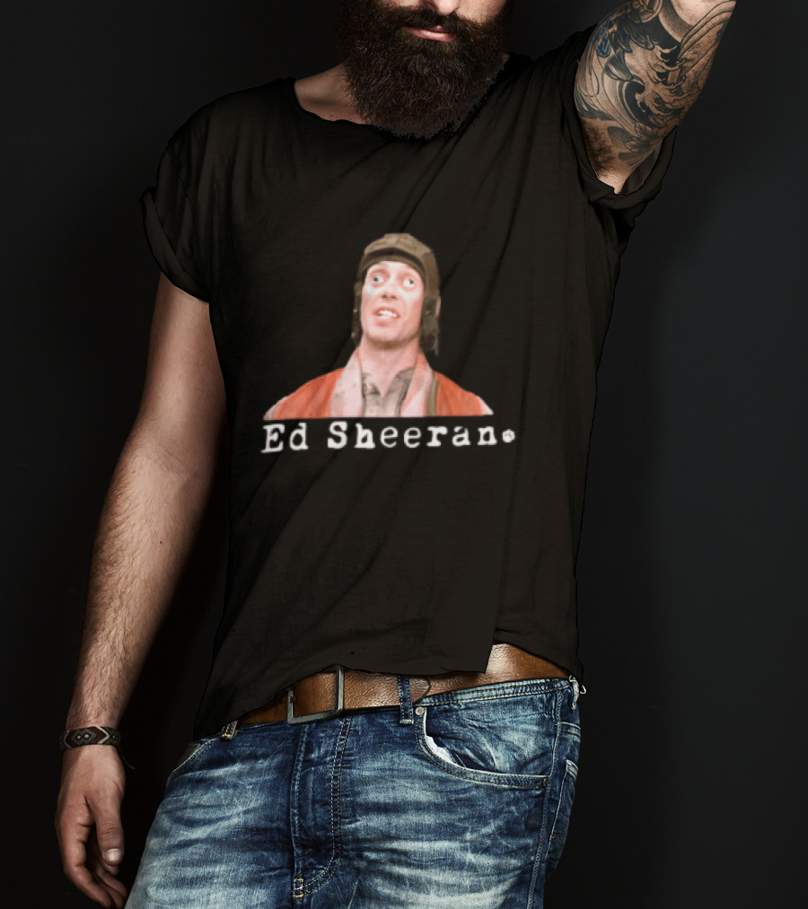 Ed Sheeran Steve Buscemi Meme Face Mashup T-Shirt