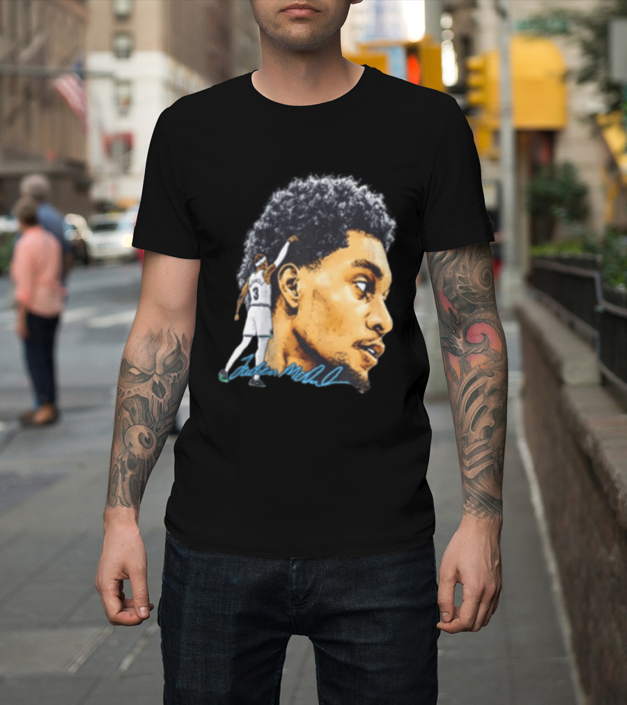 Jaden McDaniels Minnesota Timberwolves Signature T-Shirt