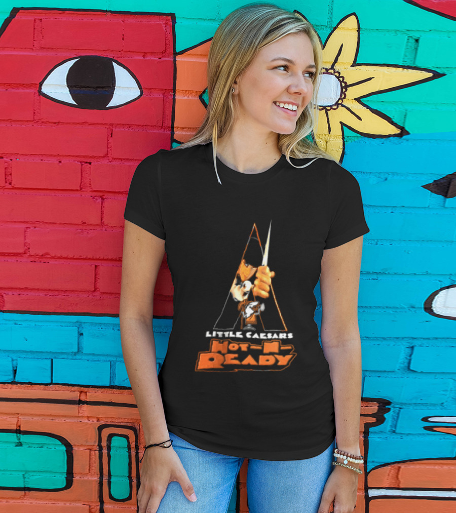 Little Caesars Hot N Ready A Work Orange Pizza Fusion T-Shirt