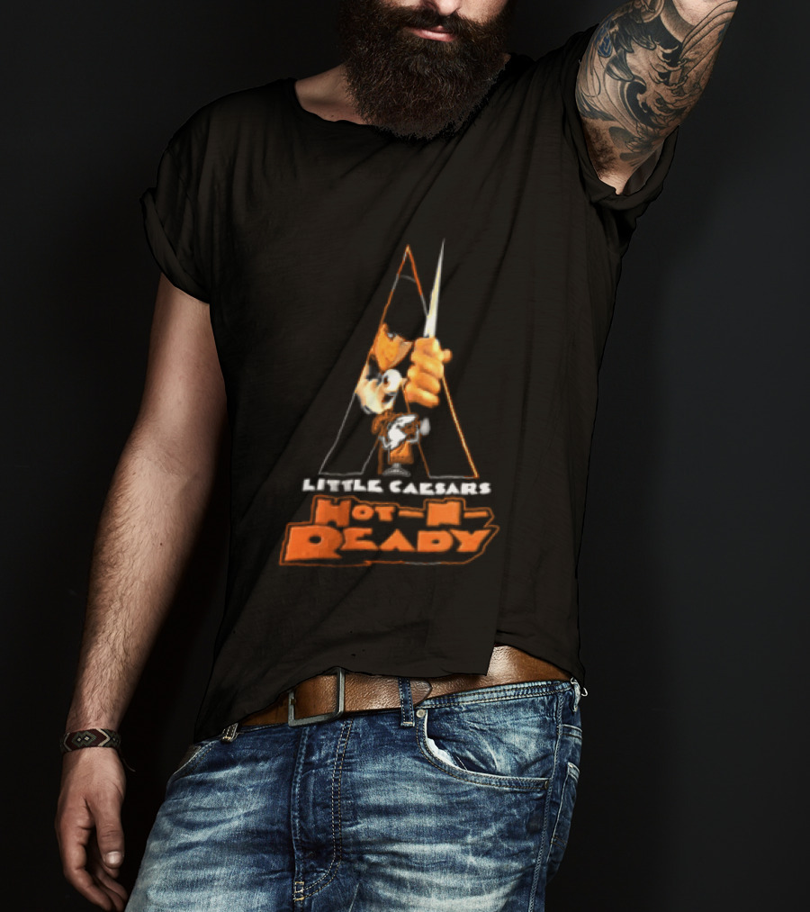 Little Caesars Hot N Ready A Work Orange Pizza Fusion T-Shirt