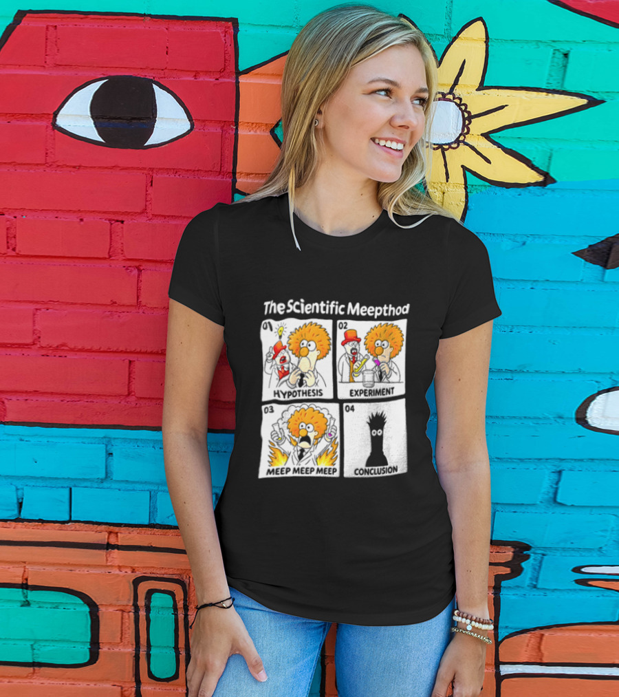 The Scientific Meepthod Beaker Experiment Walter White Conclusion Comic T-Shirt