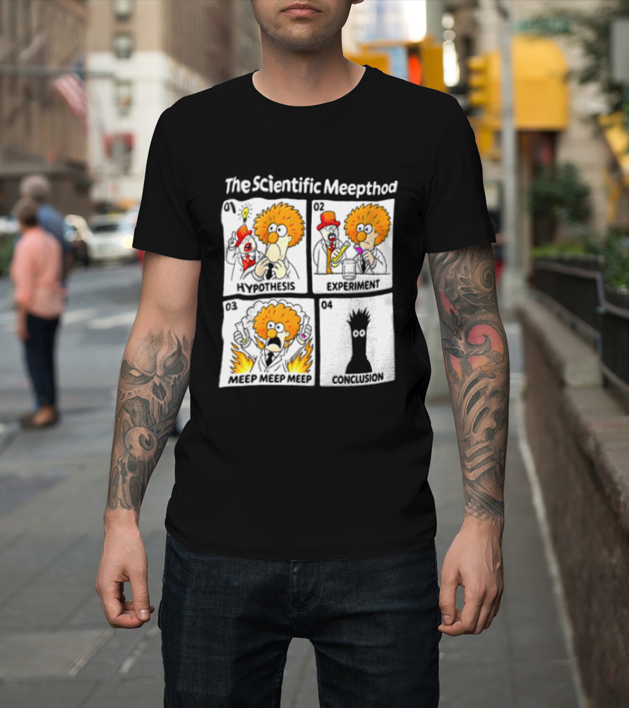 The Scientific Meepthod Beaker Experiment Walter White Conclusion Comic T-Shirt