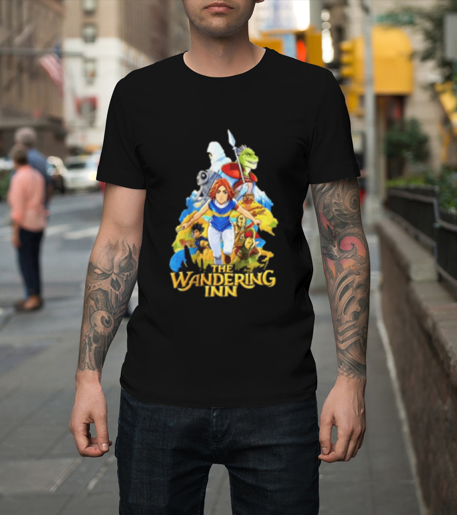 The Wandering Inn Fantasy Adventure Characters And Iconic Journey T-Shirt