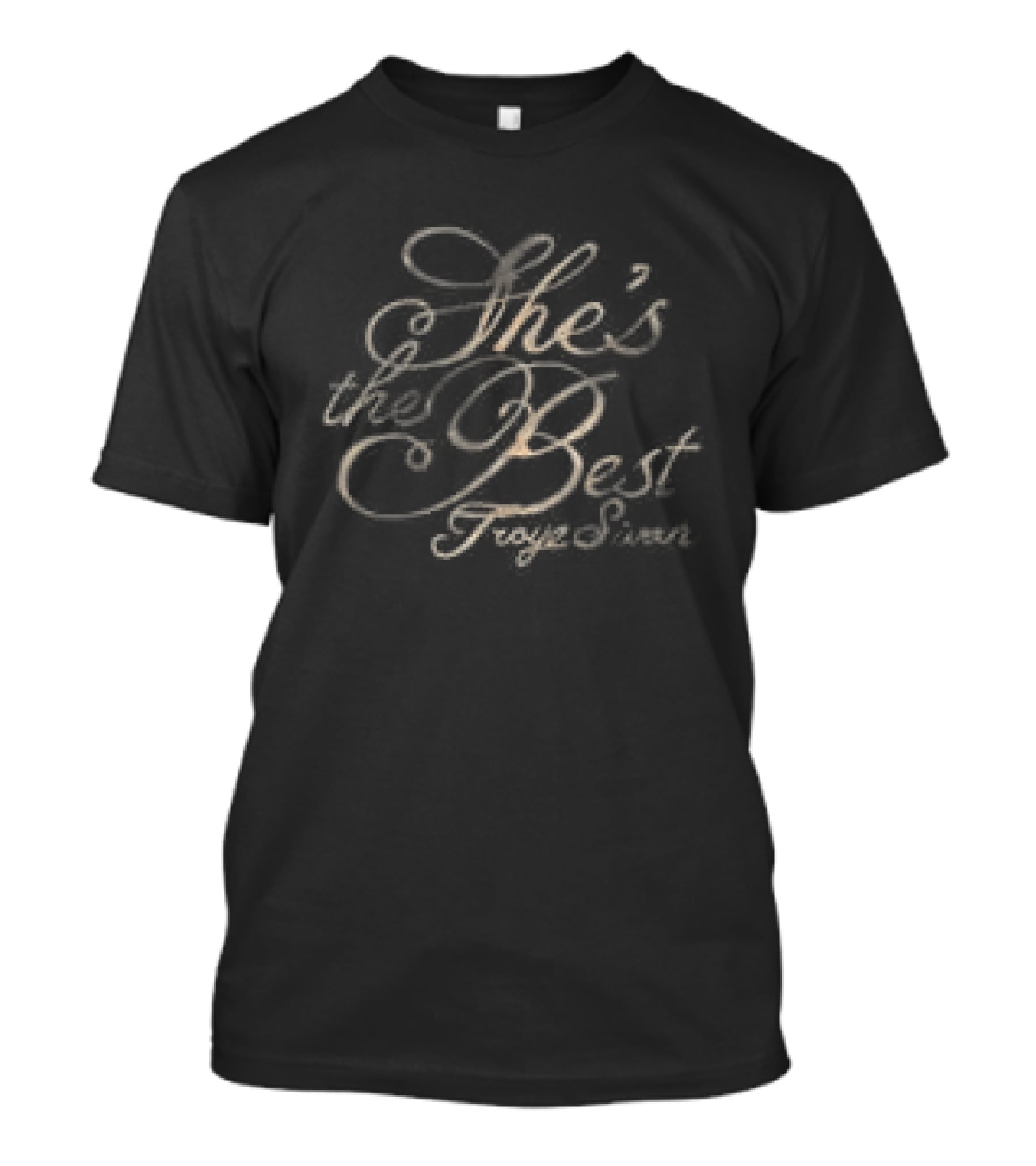 She's The Best Troye Sivan Store Black T-Shirt