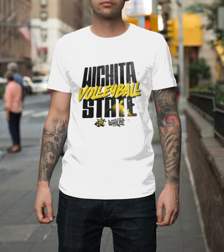 Wichita State Volleyball Fear The Wheat T-Shirt