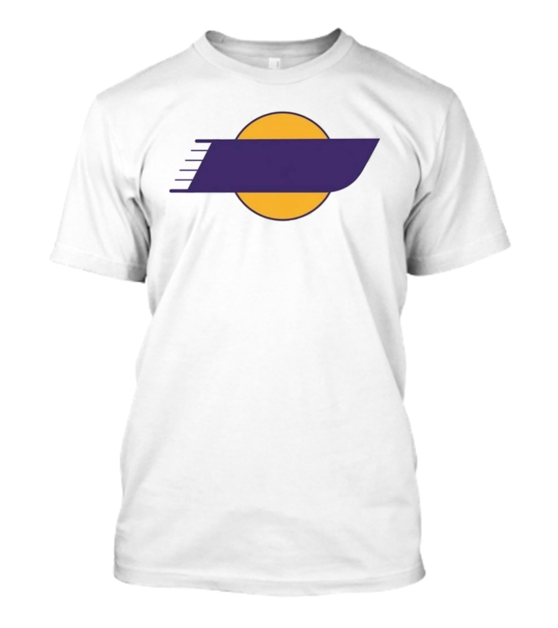 Ji Lee Underbranded Los Angeles Lakers Retro Sun T-Shirt
