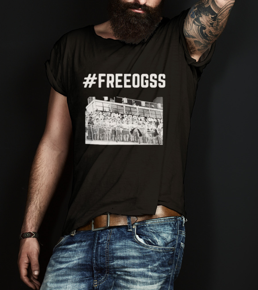 #FREEOGSS Oak Grove High School Sports Stadium Crowd T-Shirt