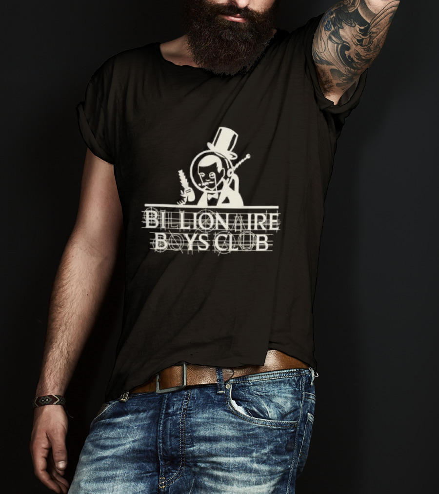 Billionaire Boys Club Monocle Top Hat Blueprint T-Shirt