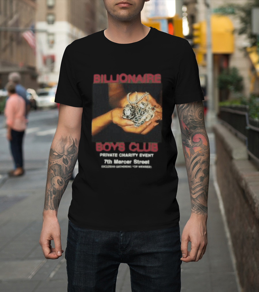 Billionaire Boys Club Private Charter Event 7th Mercer Street NYC Exclusive Fashion T-Shirt