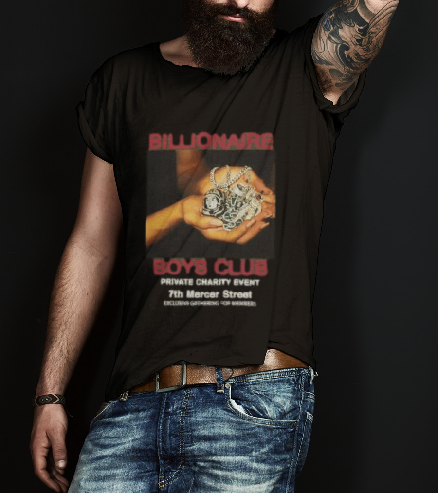Billionaire Boys Club Private Charter Event 7th Mercer Street NYC Exclusive Fashion T-Shirt