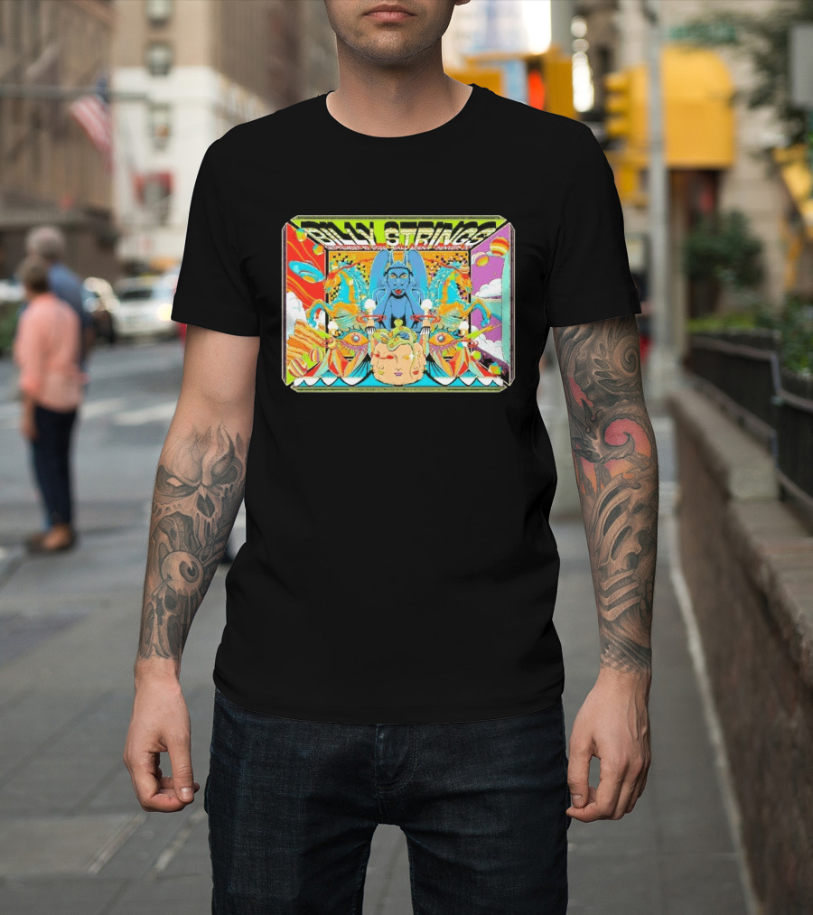 Billy Strings September 19 2026 Ball Arena Denver By Pedro Correa T-Shirt