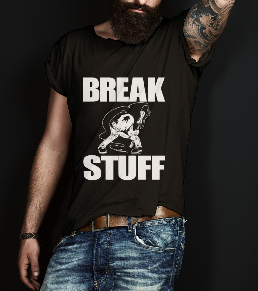 Limp Bizkit Break Stuff Illustration Iconic Band T-Shirt