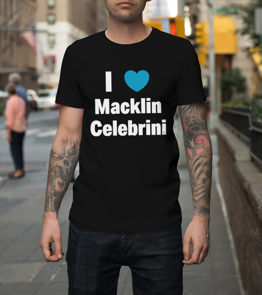 I Heart Macklin Celebrini San Jose Sharks Hockey Fan Favorite T-Shirt