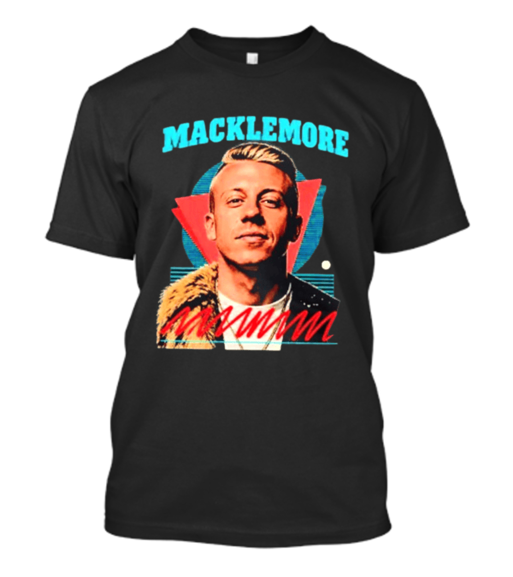 Macklemore Vintage Retro Style Collage T-Shirt