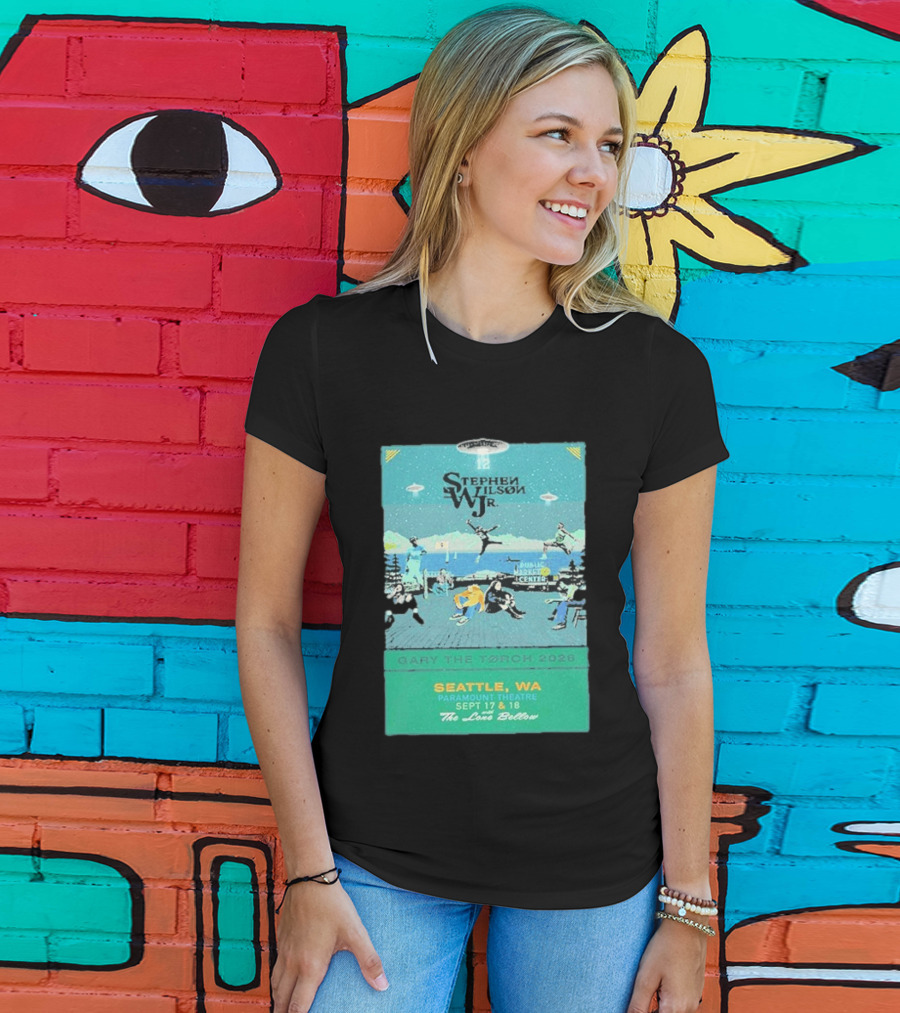 Stephen Wilson Jr Carry The Torch 2026 Seattle Paramount Theatre Event September 17 18 Public Market Center Seattle WA T-Shirt