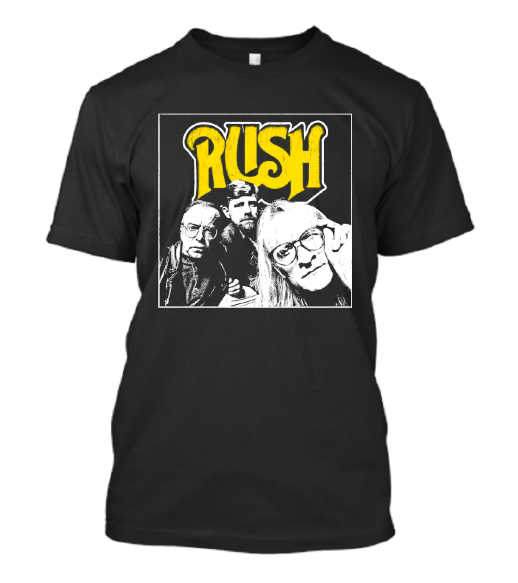 Rush Lone Gunmen Yellow T-Shirt